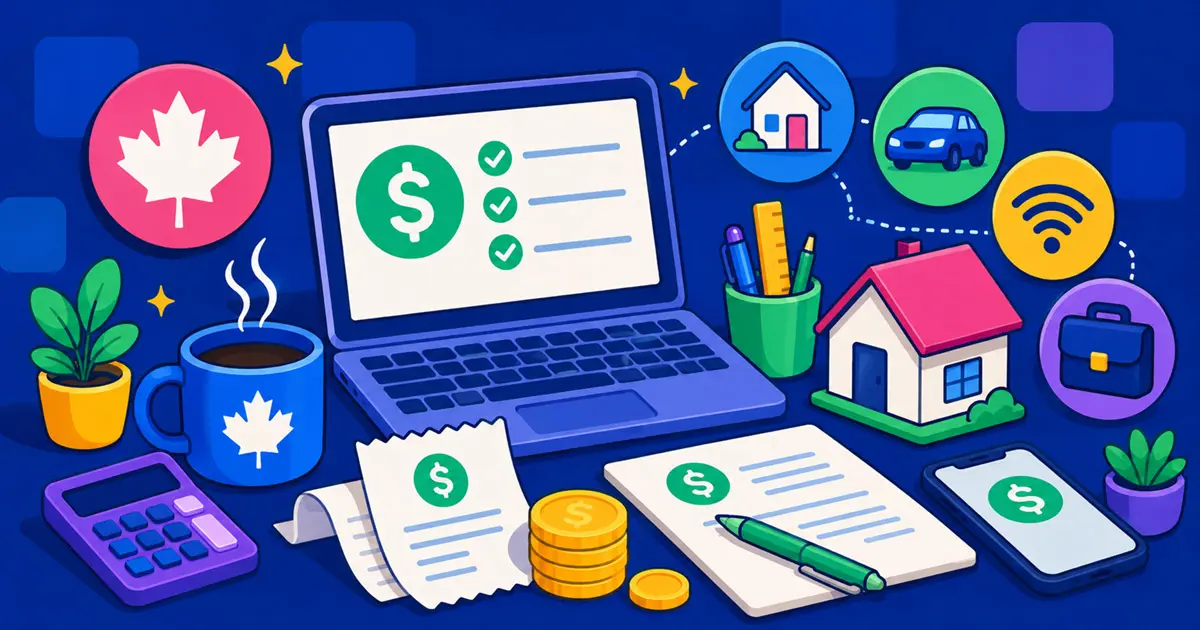 Self-employed tax deductions Canada — complete CRA checklist for freelancers 2026